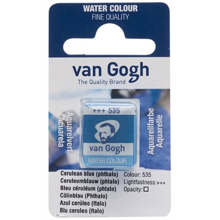 Akvarellfesték Van Gogh 1,5 ml szilkés 535 égszínkék