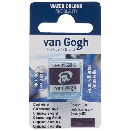 Akvarellfesték Van Gogh 1,5 ml szilkés 560G esthajnal lila