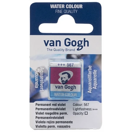Akvarellfesték Van Gogh 1,5 ml szilkés 567 lilás-vörös