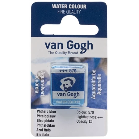 Akvarellfesték Van Gogh 1,5 ml szilkés 570 középkék