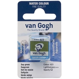 Akvarellfesték Van Gogh 1,5 ml szilkés 623 nedvzöld