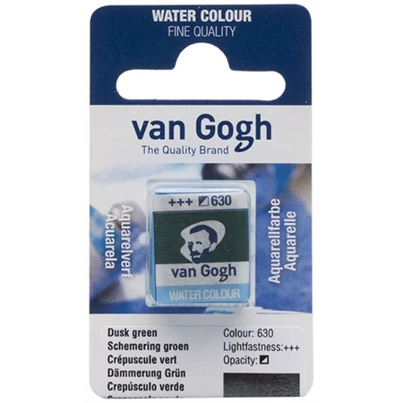 Akvarellfesték Van Gogh 1,5 ml szilkés 630 alkony zöld