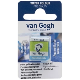 Akvarellfesték Van Gogh 1,5 ml szilkés 633 permanent sárgás-zöld