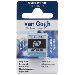 Akvarellfesték Van Gogh 1,5 ml szilkés 701 fekete