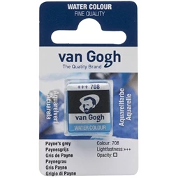 Akvarellfesték Van Gogh 1,5 ml szilkés 708 payne szürke