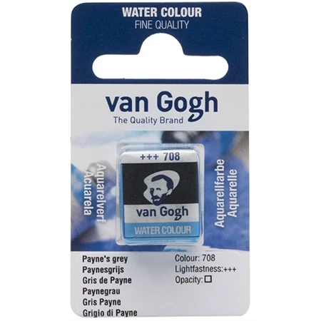 Akvarellfesték Van Gogh 1,5 ml szilkés 708 payne szürke
