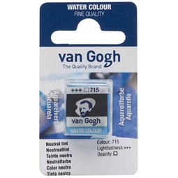 Akvarellfesték Van Gogh 1,5 ml szilkés 715 semleges fekete