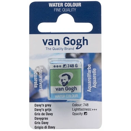 Akvarellfesték Van Gogh 1,5 ml szilkés 748G zöldes-szürke