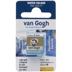 Akvarellfesték Van Gogh 1,5 ml szilkés 802 light arany
