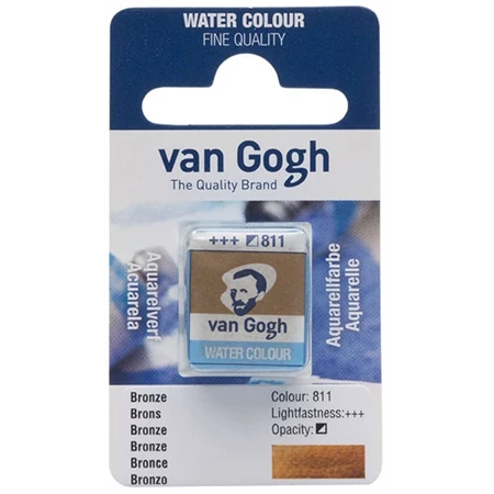 Akvarellfesték Van Gogh 1,5 ml szilkés 811 bronz
