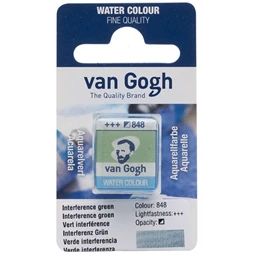 Akvarellfesték Van Gogh 1,5 ml szilkés 848 irizáló zöld