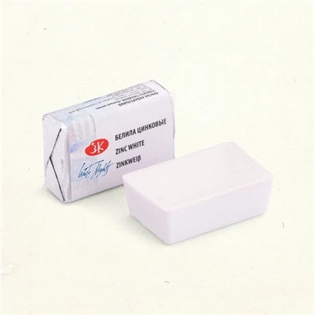 Akvarellfesték White Nights 2,5 ml szilkés 100 zinc fehér
