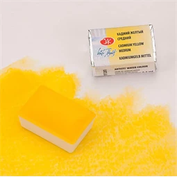 Akvarellfesték White Nights 2,5 ml szilkés 201 Cadmium Yellow Medium
