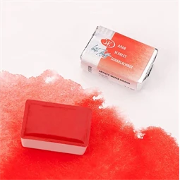 Akvarellfesték White Nights 2,5 ml szilkés 318 Scarlet