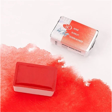 Akvarellfesték White Nights 2,5 ml szilkés 318 Scarlet