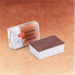 Akvarellfesték White Nights 2,5 ml szilkés 406 Burnt Sienna