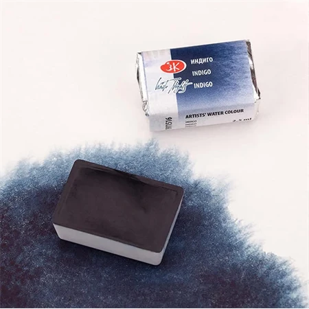 Akvarellfesték White Nights 2,5 ml szilkés 516 Indigo