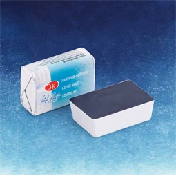 Akvarellfesték White Nights 2,5 ml szilkés 519 Azure Blue