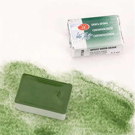Akvarellfesték White Nights 2,5 ml szilkés 704 Chromium Oxide