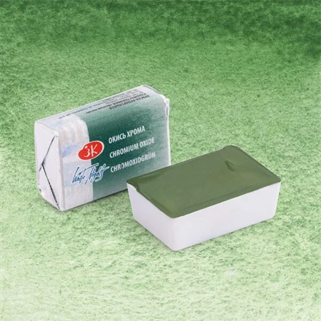 Akvarellfesték White Nights 2,5 ml szilkés 704 Chromium Oxide