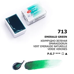 Akvarellfesték White Nights 2,5 ml szilkés 713 Emerald Green