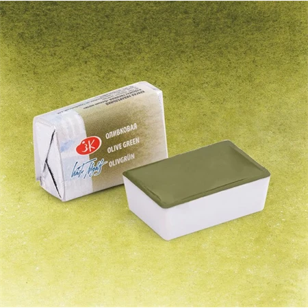 Akvarellfesték White Nights 2,5 ml szilkés 727 Olive Green