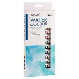 Akvarellfesték készlet SINOART 12x12ml