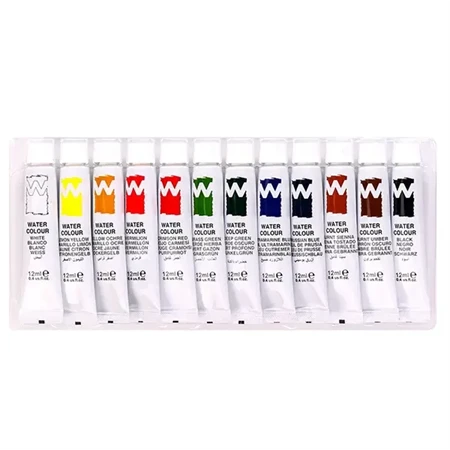 Akvarellfesték készlet SINOART 12x12ml