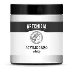 Alapozó festék PENTART ARTEMISIA művészfesték 250ml fehér gesso