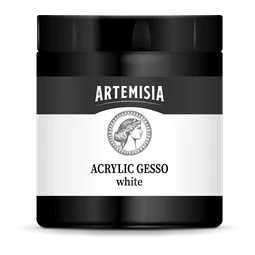 Alapozó festék PENTART ARTEMISIA művészfesték 250ml fekete gesso