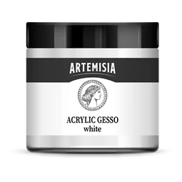 Alapozó festék PENTART ARTEMISIA művészfesték 500ml fehér gesso
