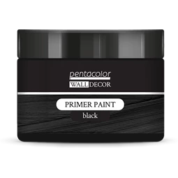Alapozó festék PENTART Wall Decor 150ml fekete