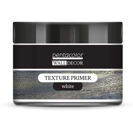 Alapozó festék texturáló alapozó PENTART Wall Decor 150ml fehér
