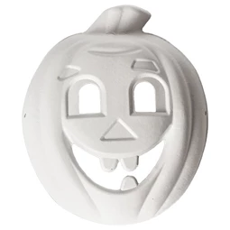 Álarc Kreatív Junior papír álarc, natúr, halloween tök