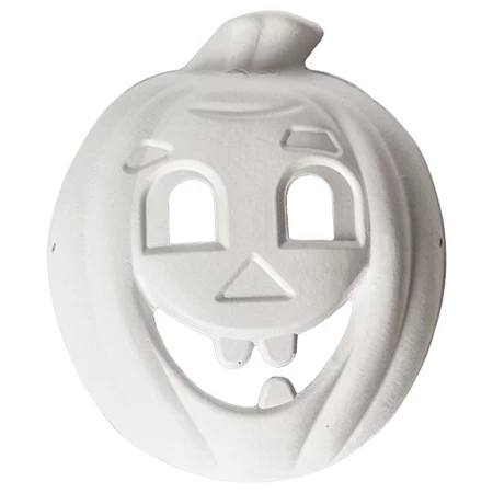 Álarc Kreatív Junior papír álarc, natúr, halloween tök