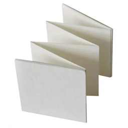 Album leporelló RAYHER 13,5x13,5cm fehér karton