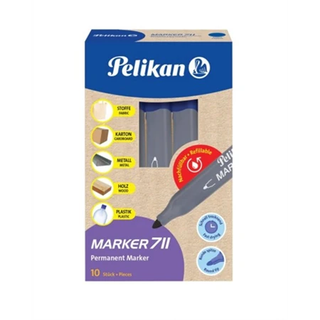 Alkoholos filc 1-3 mm kúpos kék PELIKAN