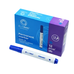 Alkoholos filc Bluering 1-4 mm vágott hegy, kék