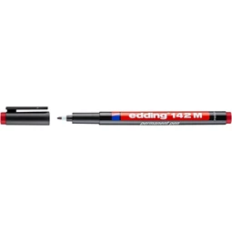 Alkoholos filc EDDING 142 M OHP piros 1mm vonalvastagság