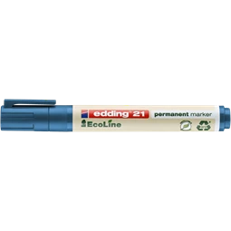Alkoholos filc EDDING 21 Ecoline, kék, környezetbarát