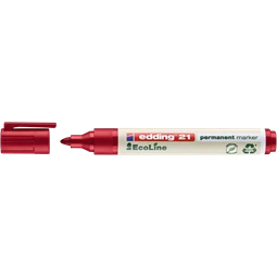 Alkoholos filc EDDING 21 Ecoline, piros, környezetbarát