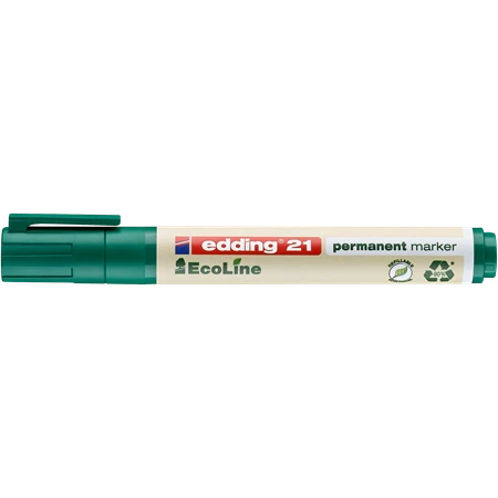 Alkoholos filc EDDING 21 Ecoline, zöld, környezetbarát