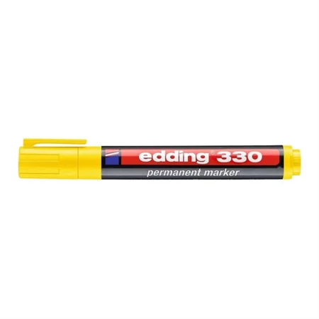 Alkoholos filc EDDING 330  1-5 mm vágott hegy, sárga