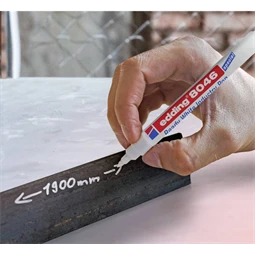 Alkoholos filc EDDING 8046 Ready fehér ipari minőségű sűrű fedő tinta