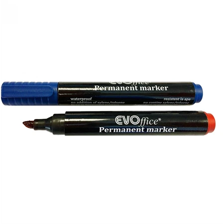 Alkoholos filc EVO 1-4 mm vágott hegy, fekete