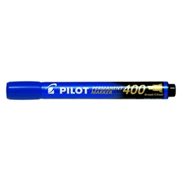 Alkoholos filc PILOT Permanent Marker 400 1,5-4 mm, vágott, kék