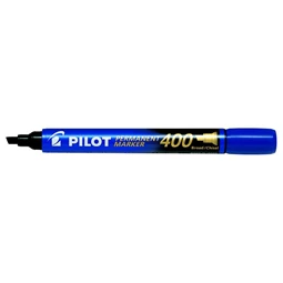 Alkoholos filc PILOT Permanent Marker 400 1,5-4 mm, vágott, kék