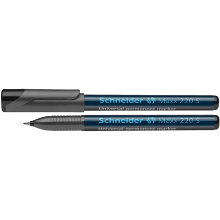 Alkoholos filc SCHNEIDER Maxx 220 S 0,4 mm, fekete