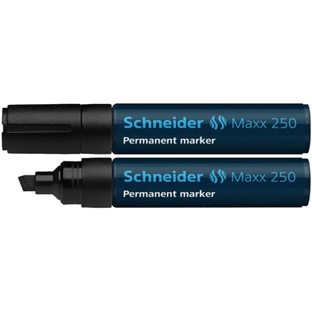 Alkoholos filc SCHNEIDER Maxx 250 2-7mm, fekete, vágott