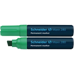 Alkoholos filc SCHNEIDER Maxx 280 4-12 mm, zöld, vágott